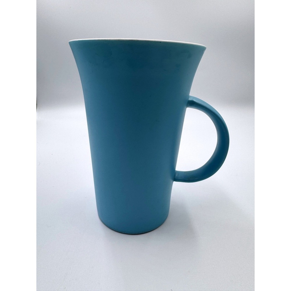 Maxwell & Williams Confetti Matte Blue Porcelain Flared Coffee Mug 6 inch